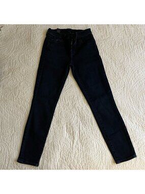 J Brand Womens Jeans Dark Blue High Rise Super Skinny Leggings Pants Size 25